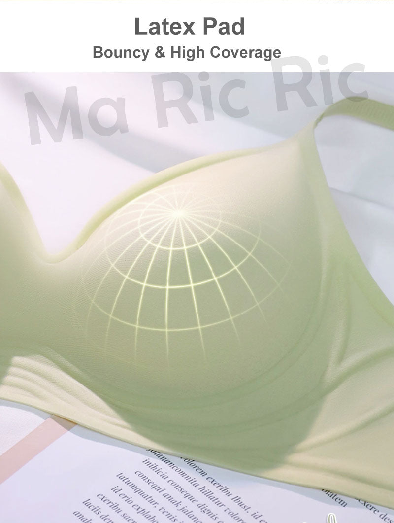 (SG InStock) Jelly Touch Cooling Outline Support Latex Bra. (Seamless. Strapless. Sports) - TSB22