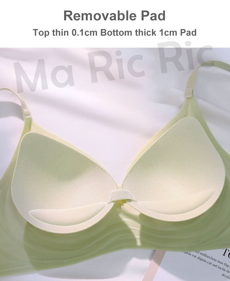 (SG InStock) Jelly Touch Cooling Outline Support Latex Bra. (Seamless. Strapless. Sports) - TSB22