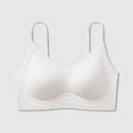 (SG InStock) Ma Ric Ric ChicFlex Thin Straps Multiway Usage Fixed-pad Latex Bra (Wireless. Seamless. lingerie) - TSB31